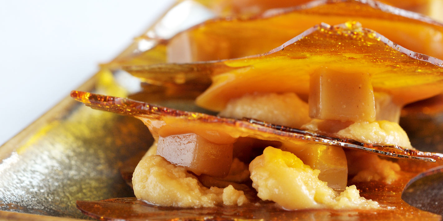 Caramel Mousse and Fudge Recipe - Great British Chefs