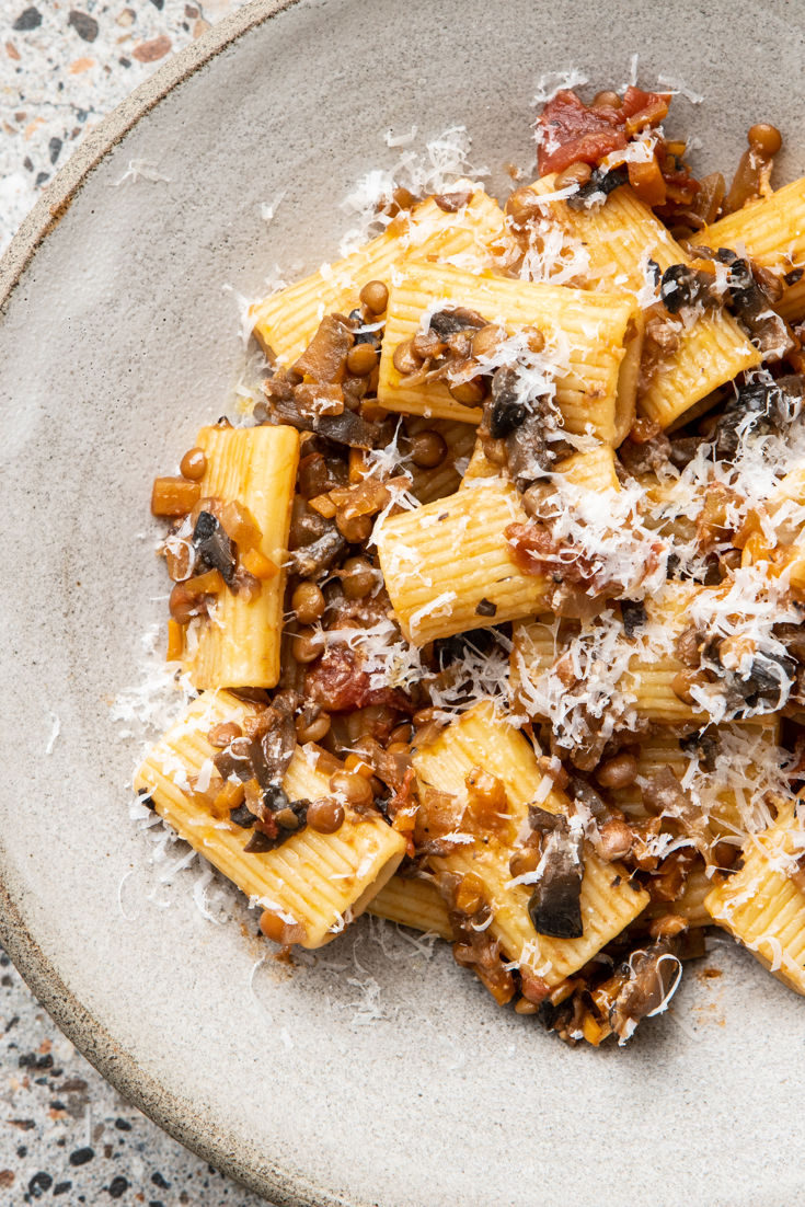 Mushroom And Lentil Ragù Recipe Great British Chefs