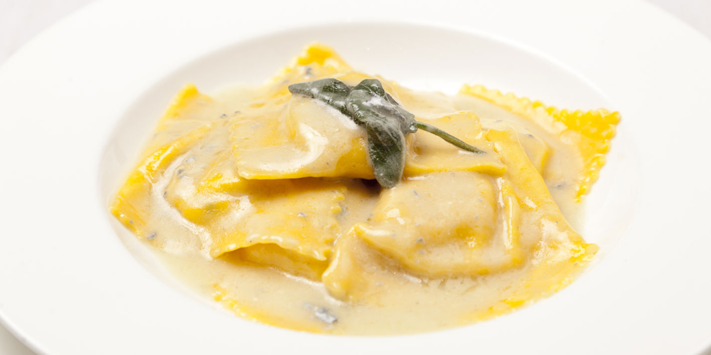 Butternut Squash and Marjoram Ravioli Recipe - Great British Chefs