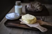 The Small Holding's cultured butter