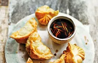Shiitake chive dumplings recipe