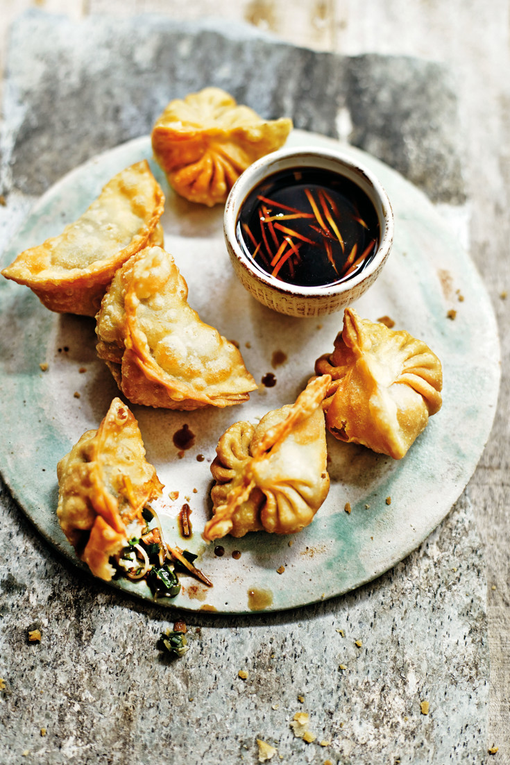 Shiitake Chive Dumplings Recipe Great British Chefs