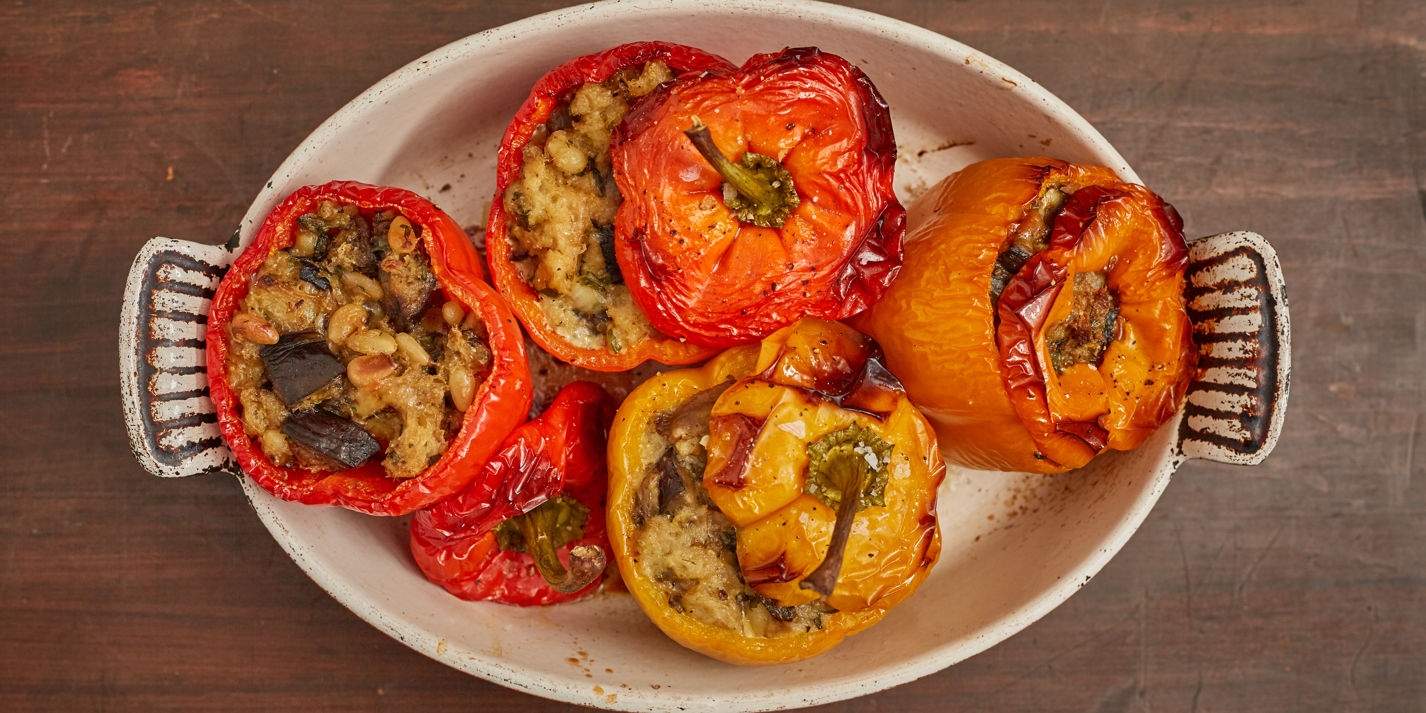 Peperoni ripieni Neapolitan stuffed peppers