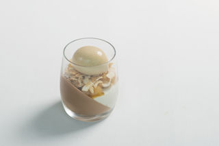 Milk chocolate dessert