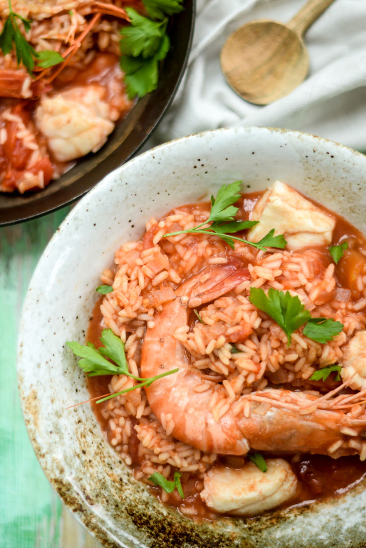 Tomato, Rice and Seafood Stew Recipe - Great British Chefs