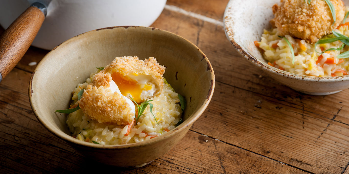 Bubble and Squeak Risotto Recipe Great British Chefs