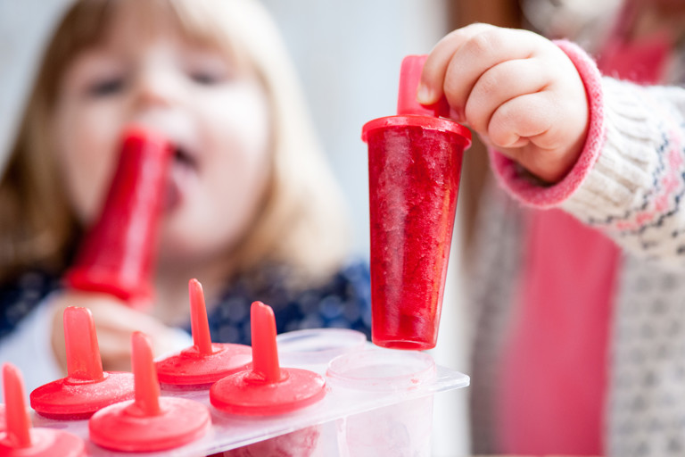 Mixed berry freezies