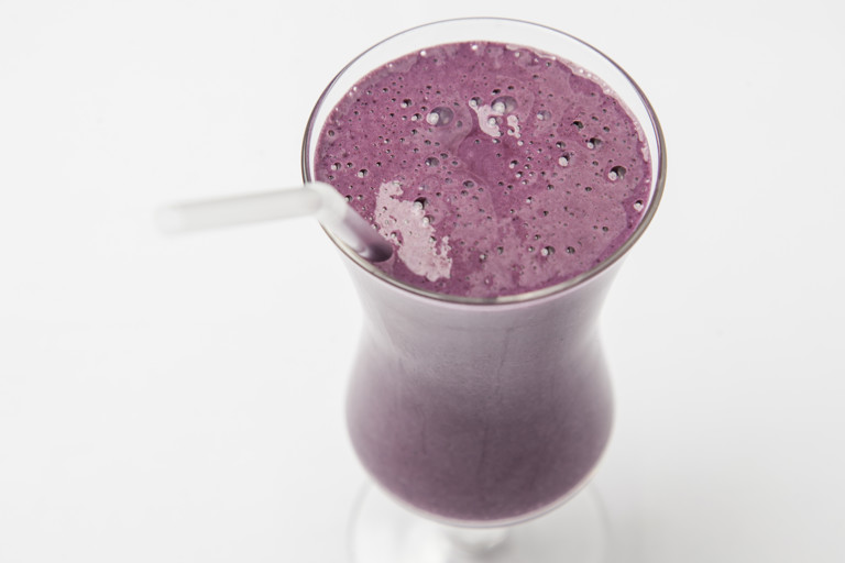 Baobab blueberry smoothie 