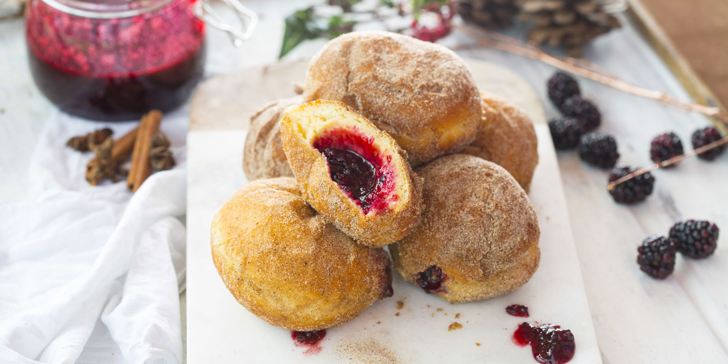 Cinnamon Doughnuts Recipe Video - Great British Chefs