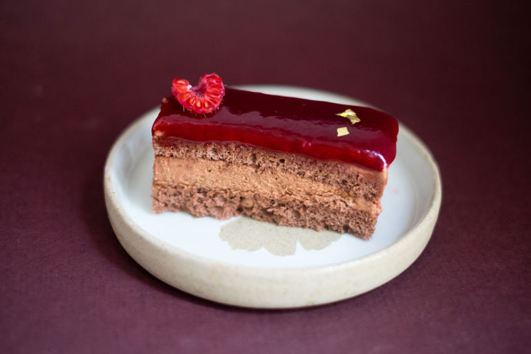 Made In-House Métisse Mousse Cake by Pierre and Michel