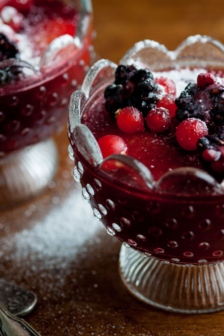 Children s mulled wine jellies