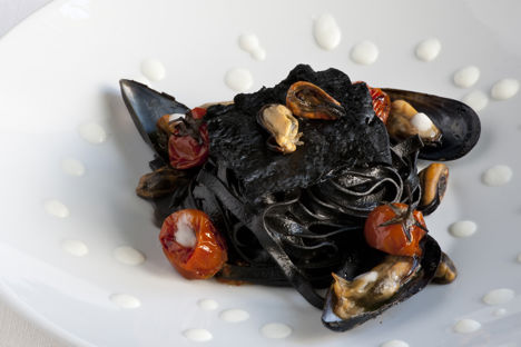 How to make squid ink pasta