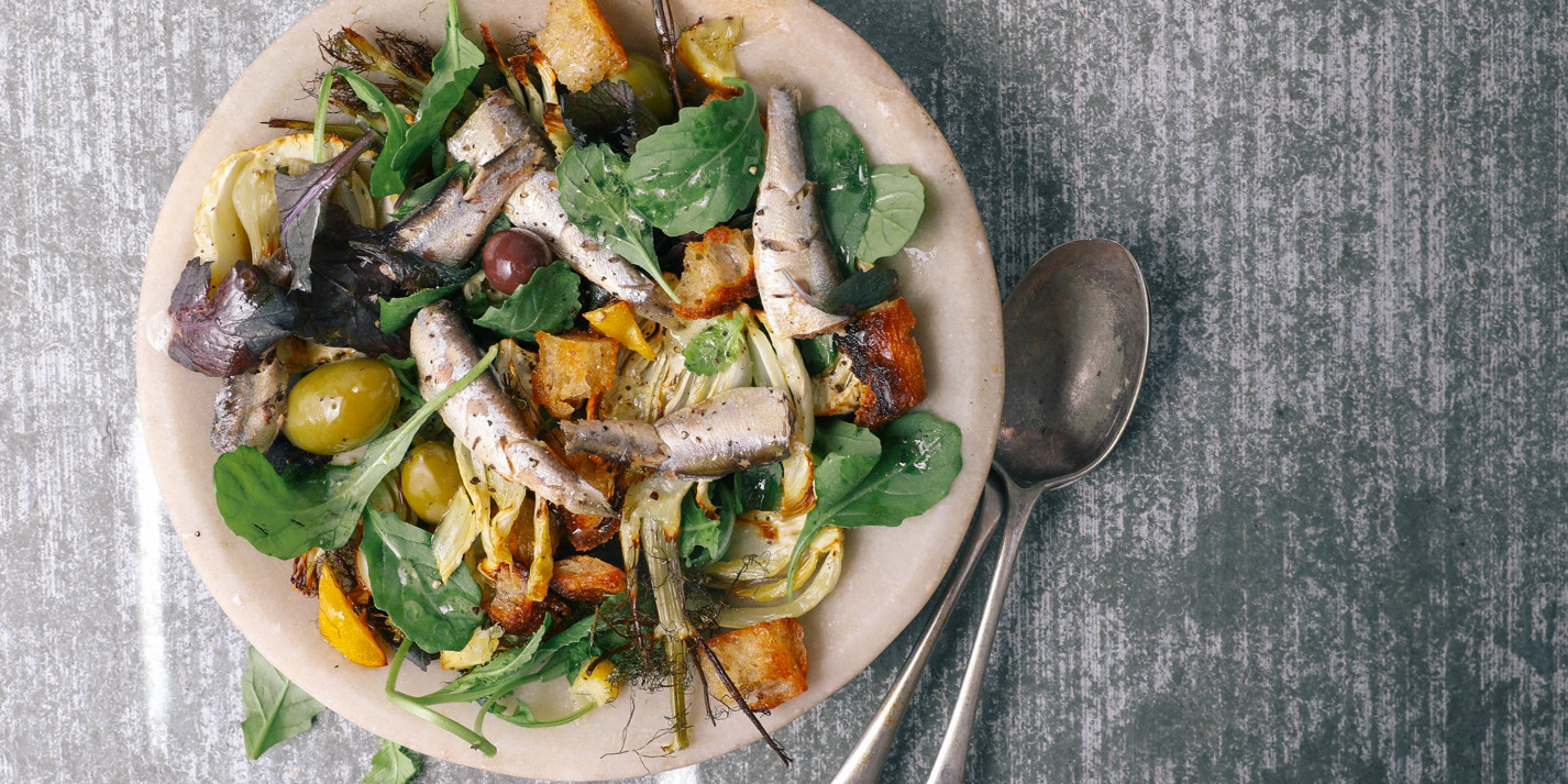 Fennel and Sardine Salad Recipe Great British Chefs