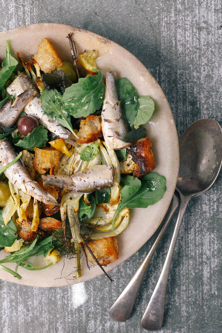 Fennel and Sardine Salad Recipe Great British Chefs