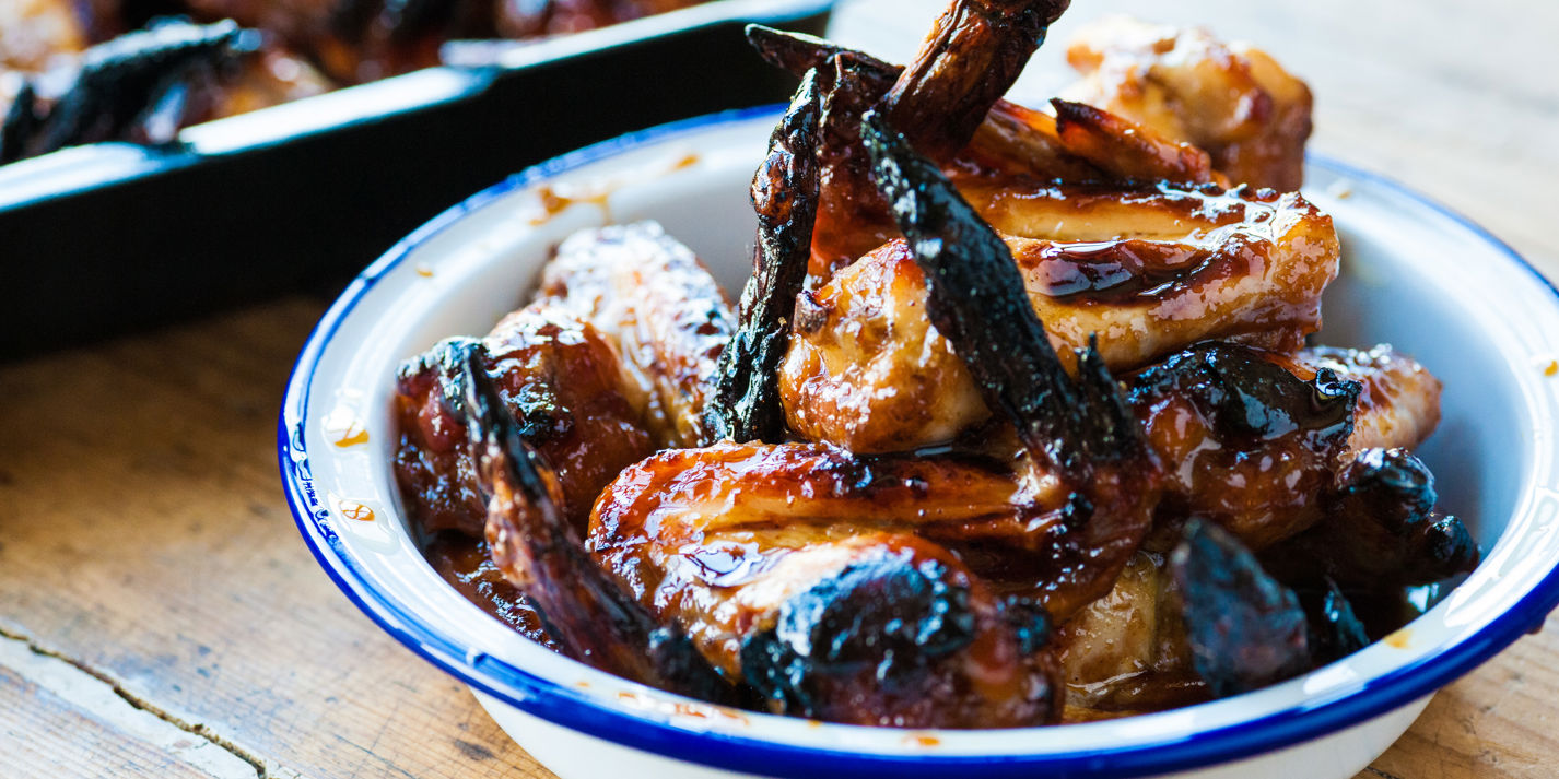 Sticky Chicken Wings Recipe - Kids Recipe - Great British Chefs