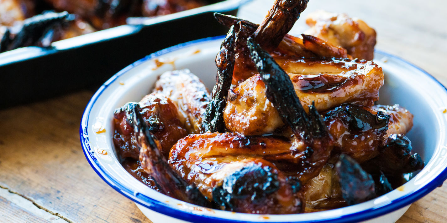 Sticky Chicken Wings Recipe - Kids Recipe - Great British Chefs