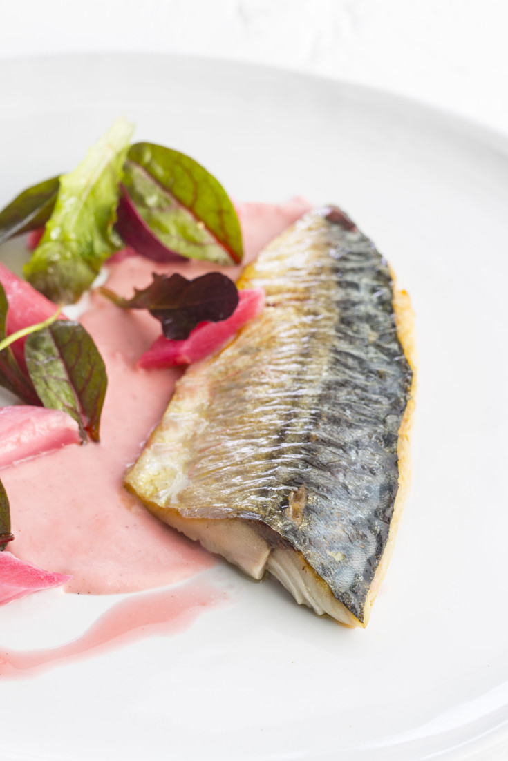 Mackerel with Rhubarb Recipe Great British Chefs