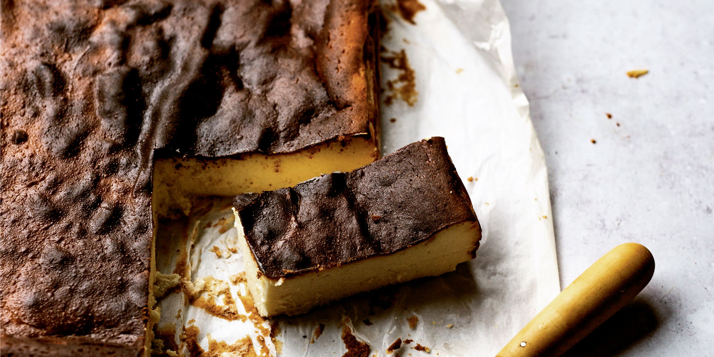 Burnt Basque Cheesecake Recipe - Great British Chefs