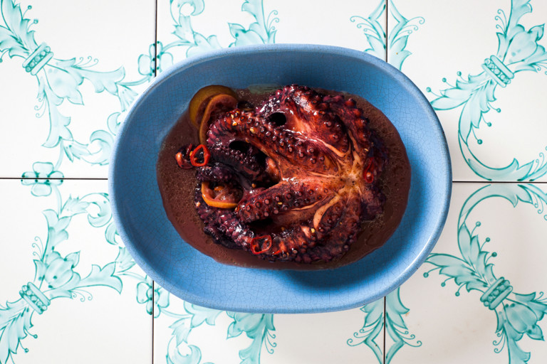 Luciana-style octopus - polpo alla Luciana