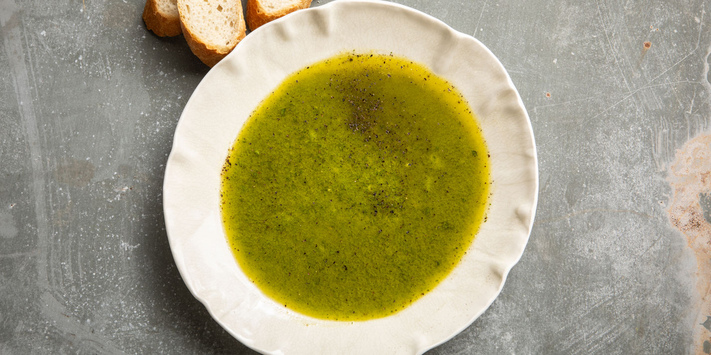 Pesto Dipping Oil Recipe - Great British Chefs