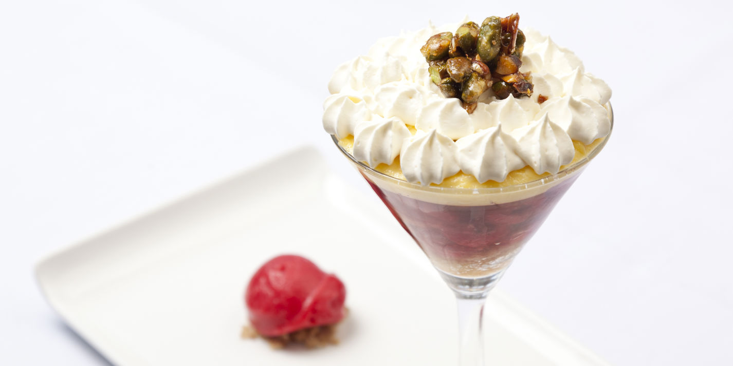 Trifle Recipe With Raspberry Sorbet & Jelly - Great British Chefs