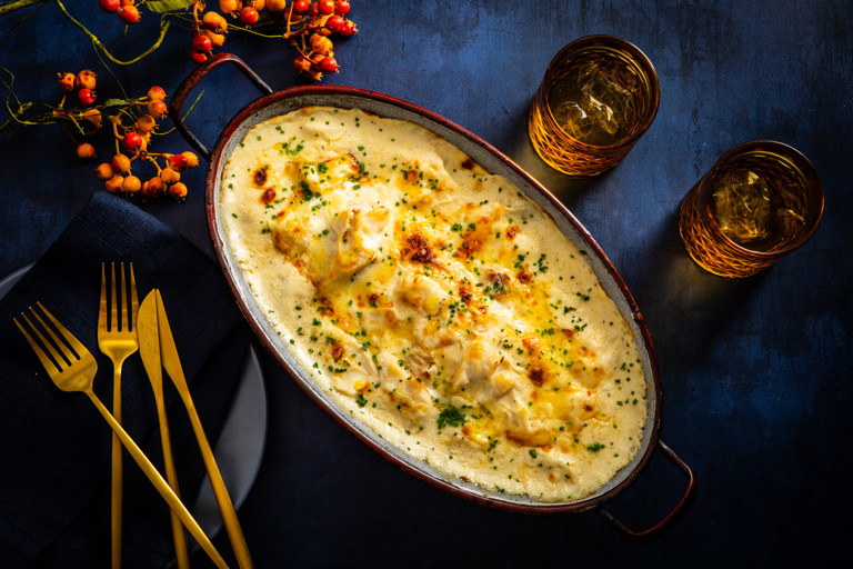 Cheesy omelette Arnold Bennett