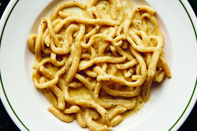 Padella's pici cacio e pepe