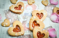 Heart biscuits