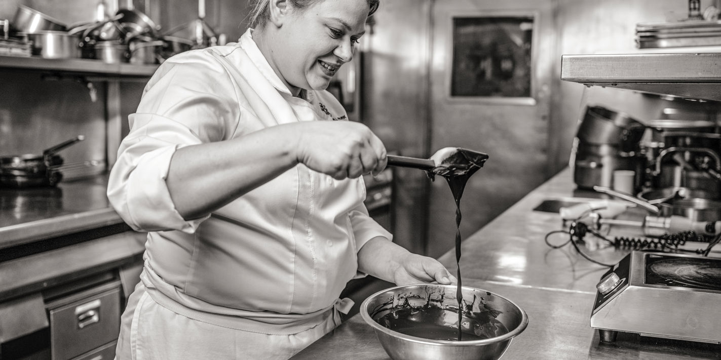 Sarah Frankland, pastry chef and chocolatier 
