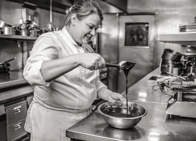 Sarah Frankland, pastry chef and chocolatier 