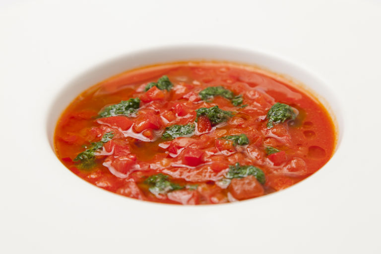 Adam’s detox tomato soup