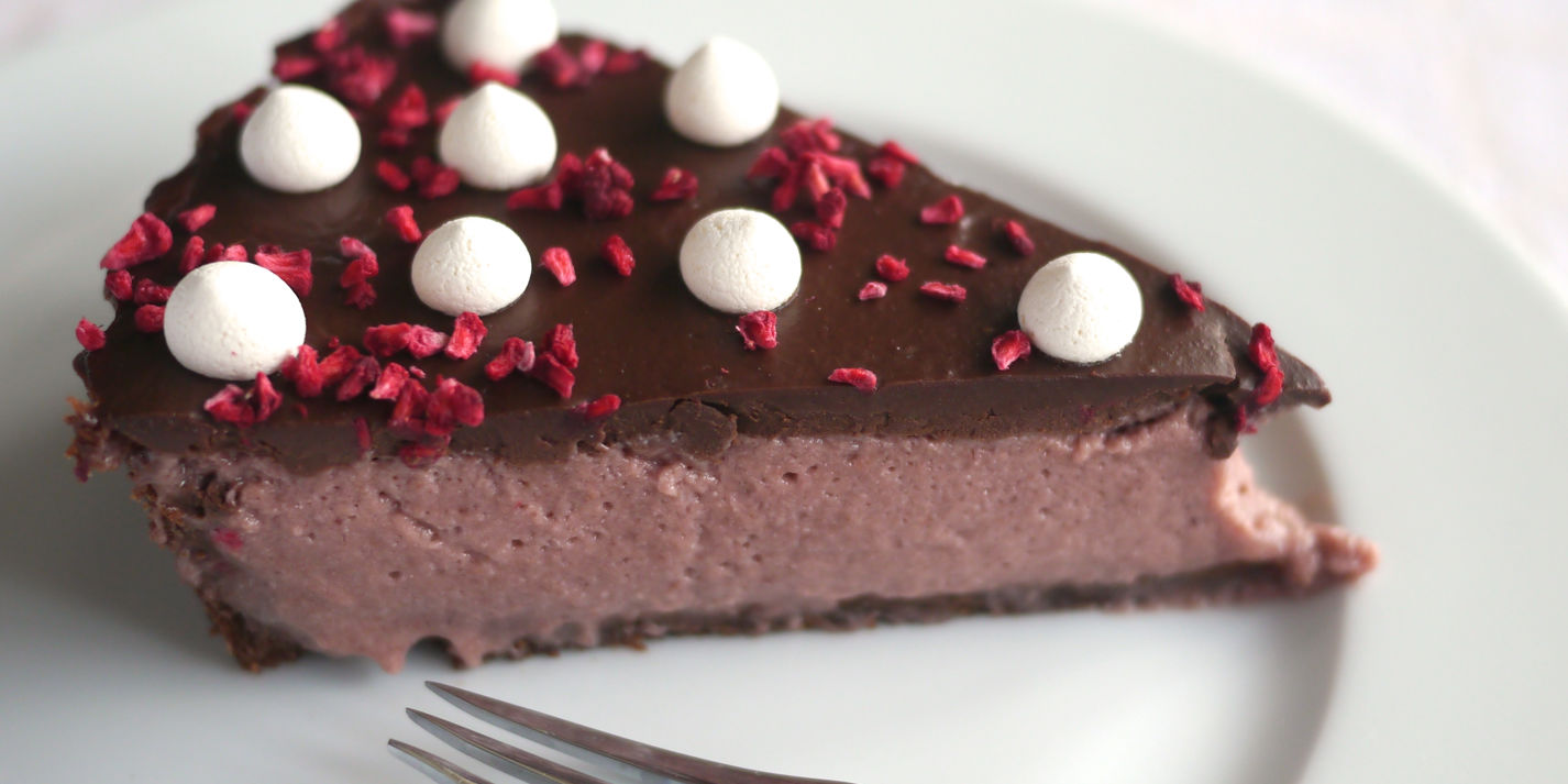 Raspberry and Chocolate Tart Recipe - Great British Chefs