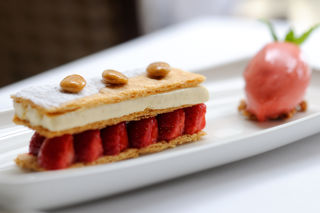 Strawberry mille feuille recipe