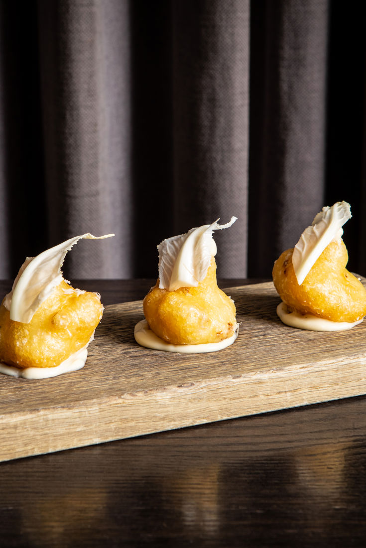 Cauliflower Cheese Tempura Recipe Great British Chefs