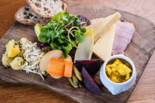 A perfect Cornish ploughman’s lunch