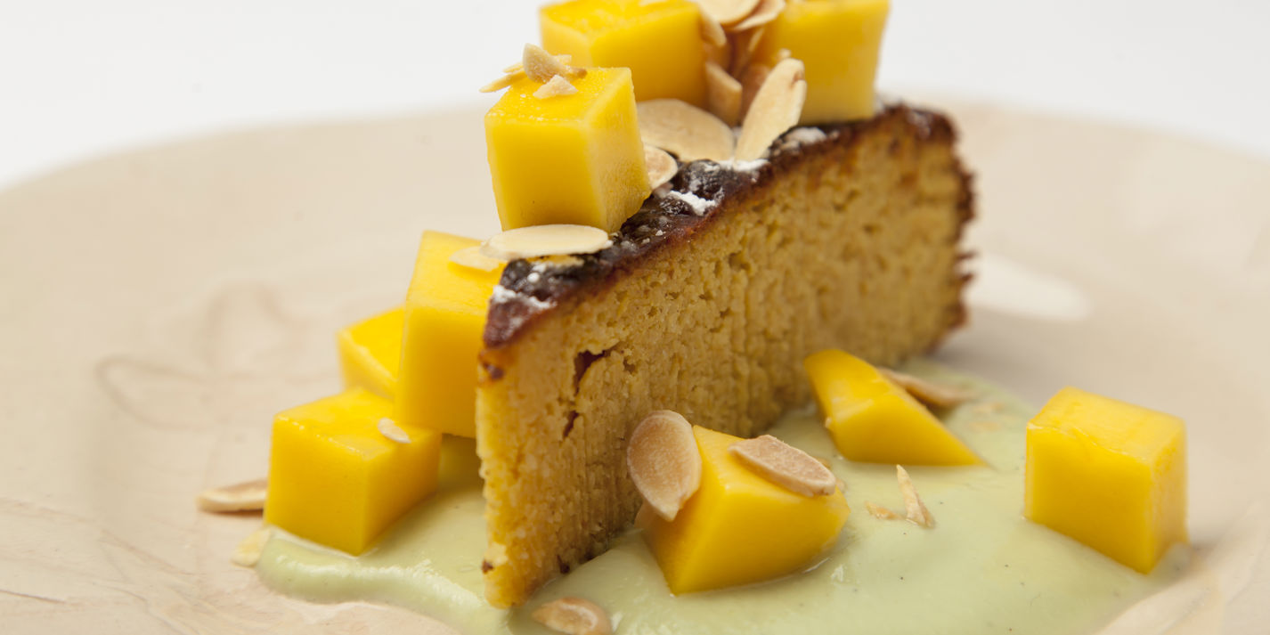 Boiled Orange Cake With Coconut Custard - Great British Chefs-image