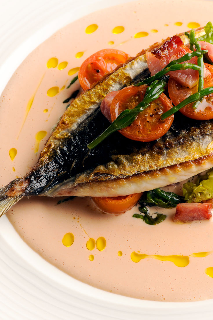 Mackerel Salad Recipe With Tomato & Samphire Great British Chefs