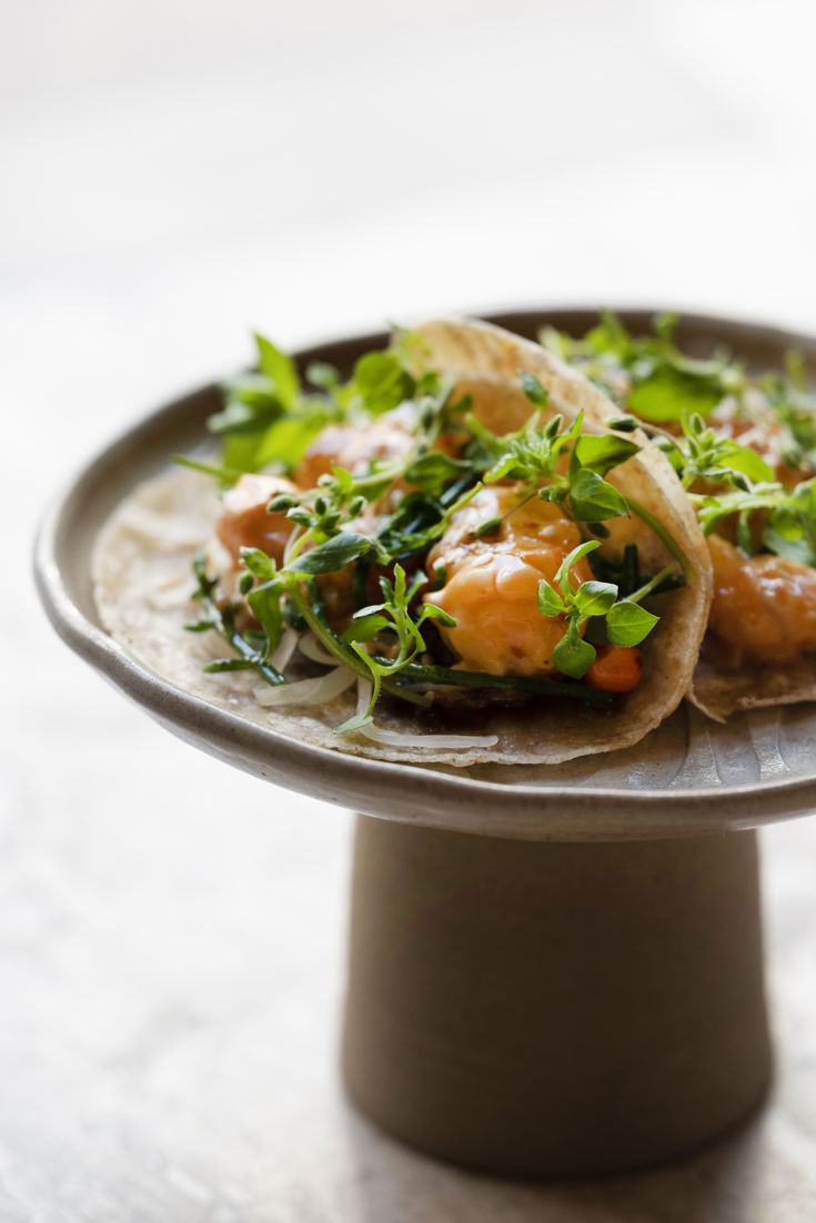 Langoustine and Sea Buckthorn Tacos Recipe Great British Chefs