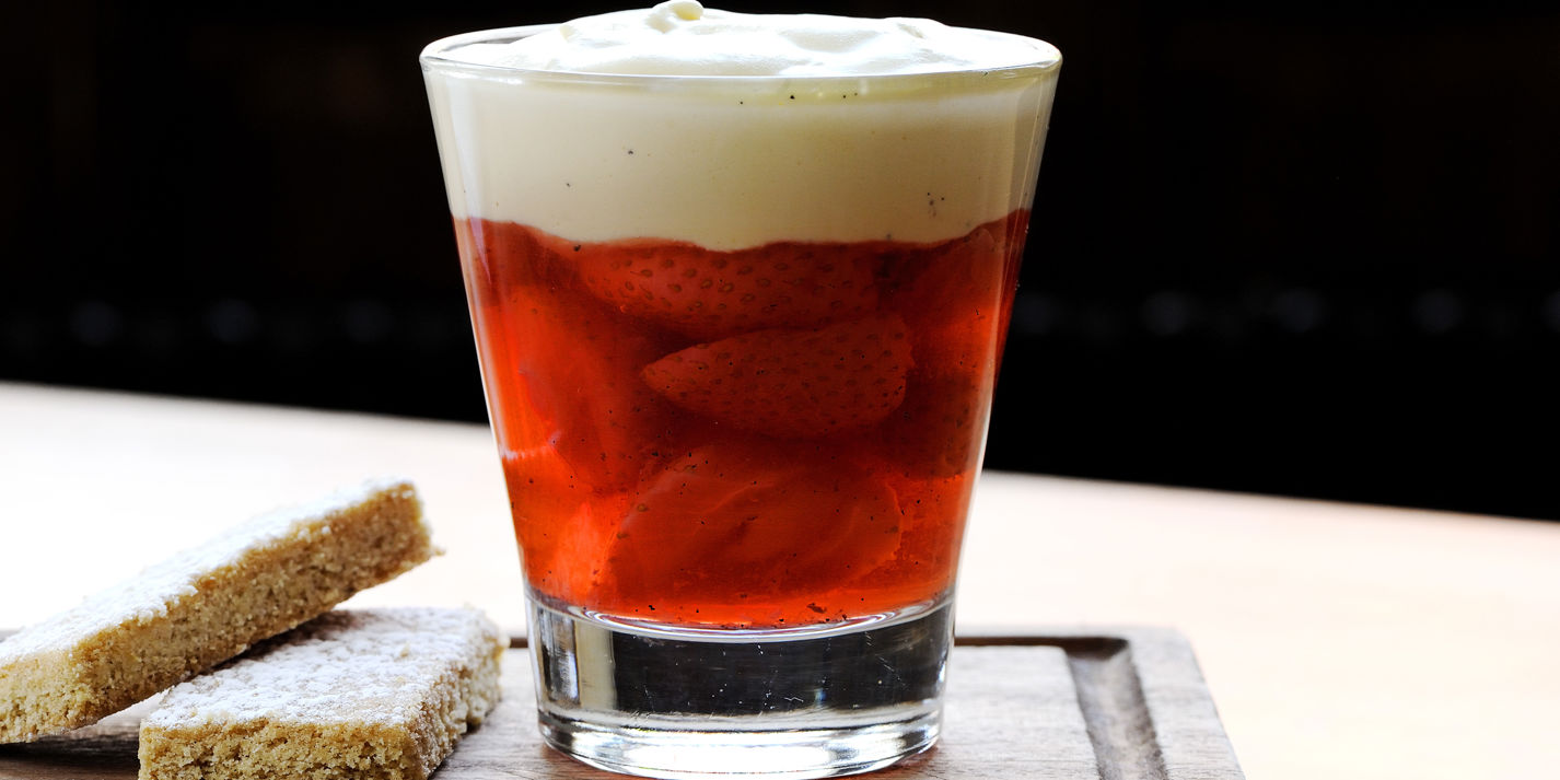 Poached Strawberries Recipe With Champagne - Great British Chefs