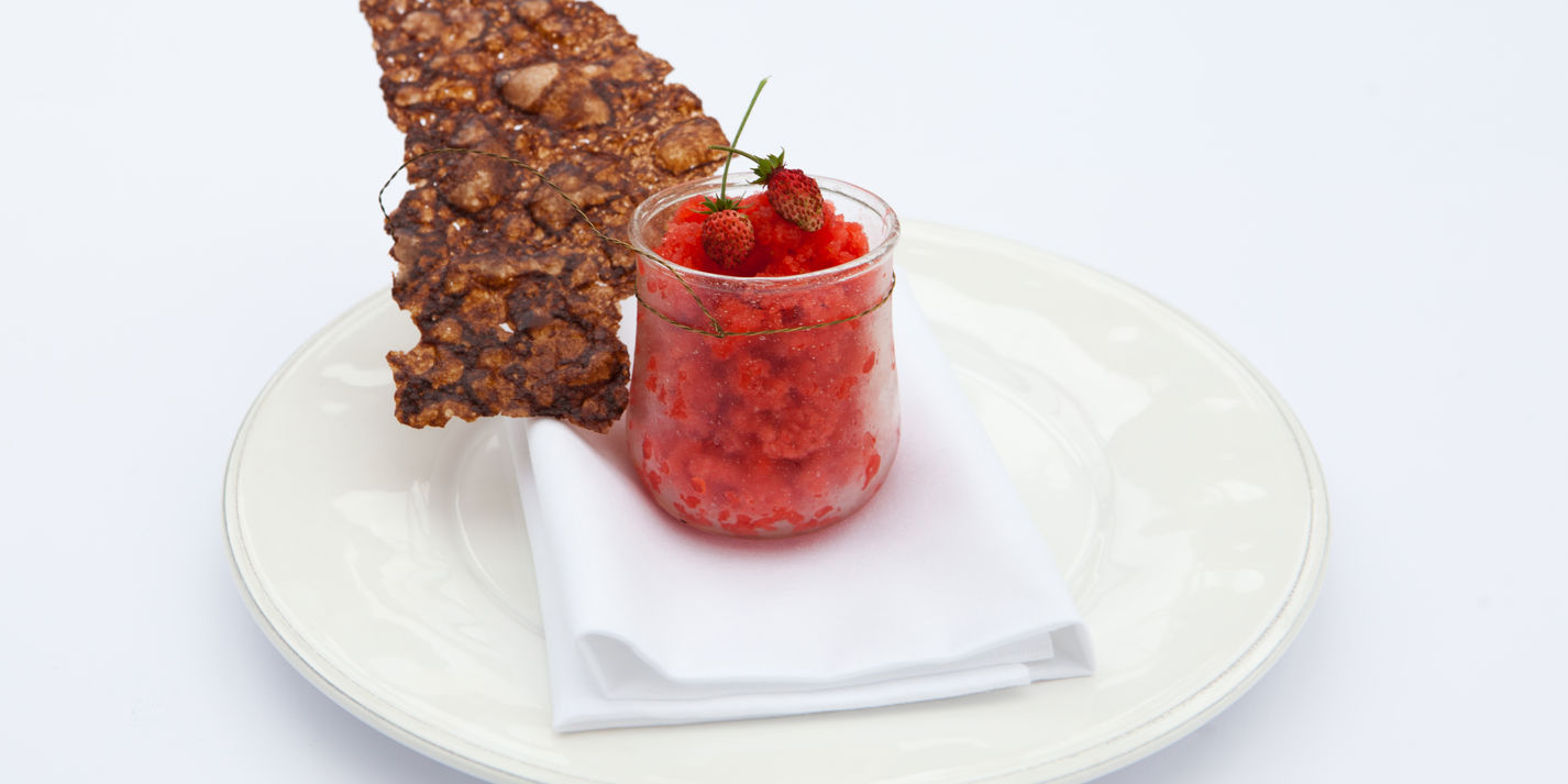 Strawberry Granita Recipe - Great British Chefs