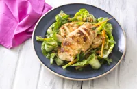 Thai chicken, carrot and cashew salad