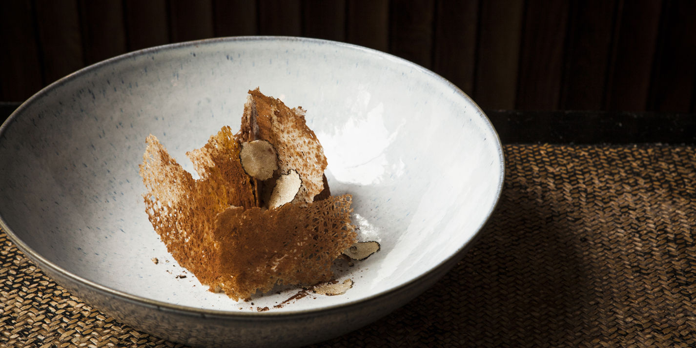 'Postcard from Yunnan' – Chocolate, Banana and Truffle Tart Recipe - Great British Chefs