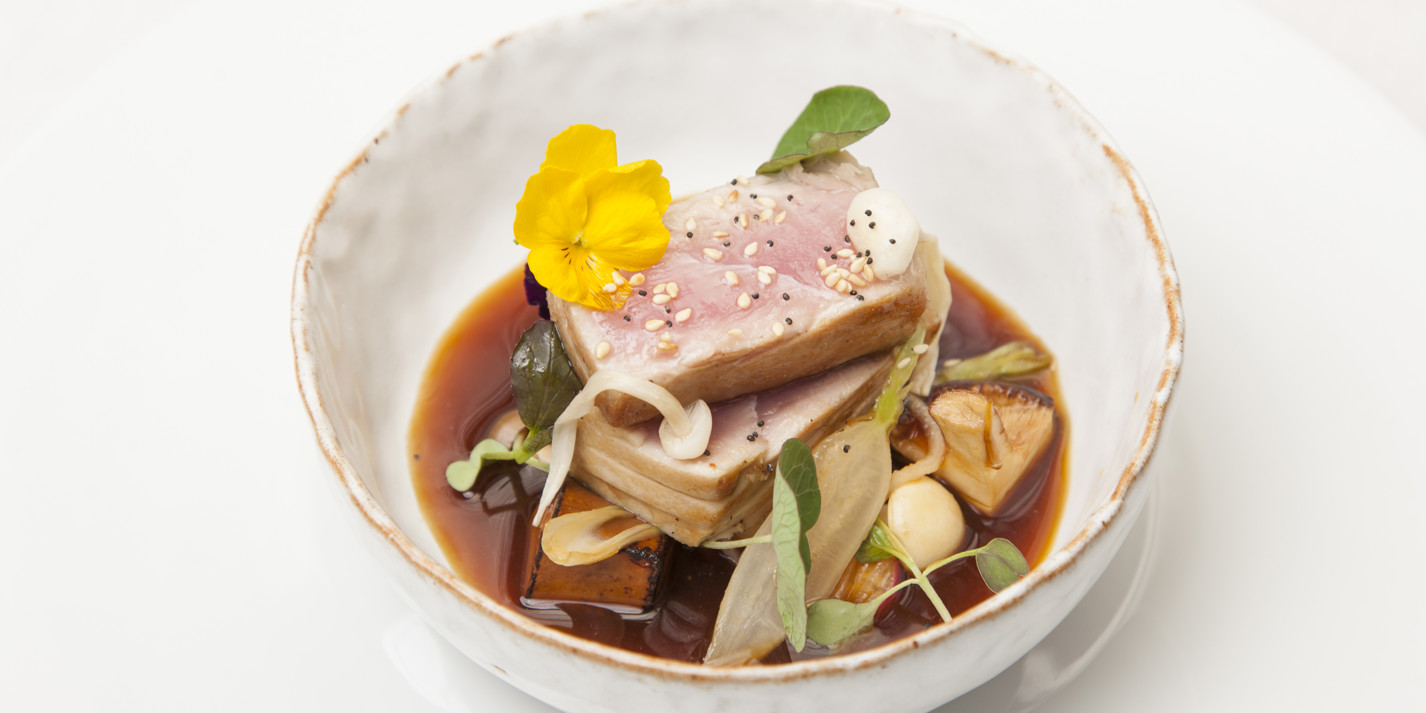 Seared Tuna Recipe With Tofu and Miso Great British Chefs