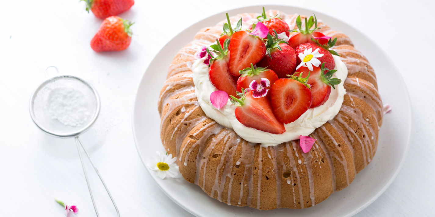 Wimbledon Cake Recipe - Great British Chefs