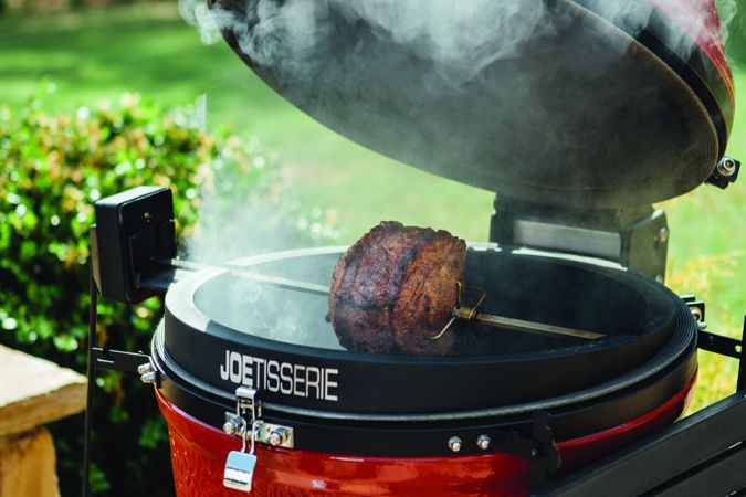 Cooking on kamado outlet joe