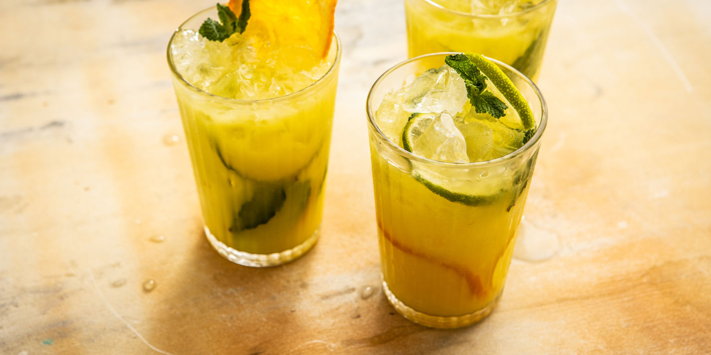 Citrusade With Mint and Fresh Ginger Recipe - Great British Chefs