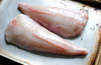 How to remove the skin from monkfish tails