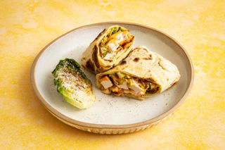 How to make a chicken wrap