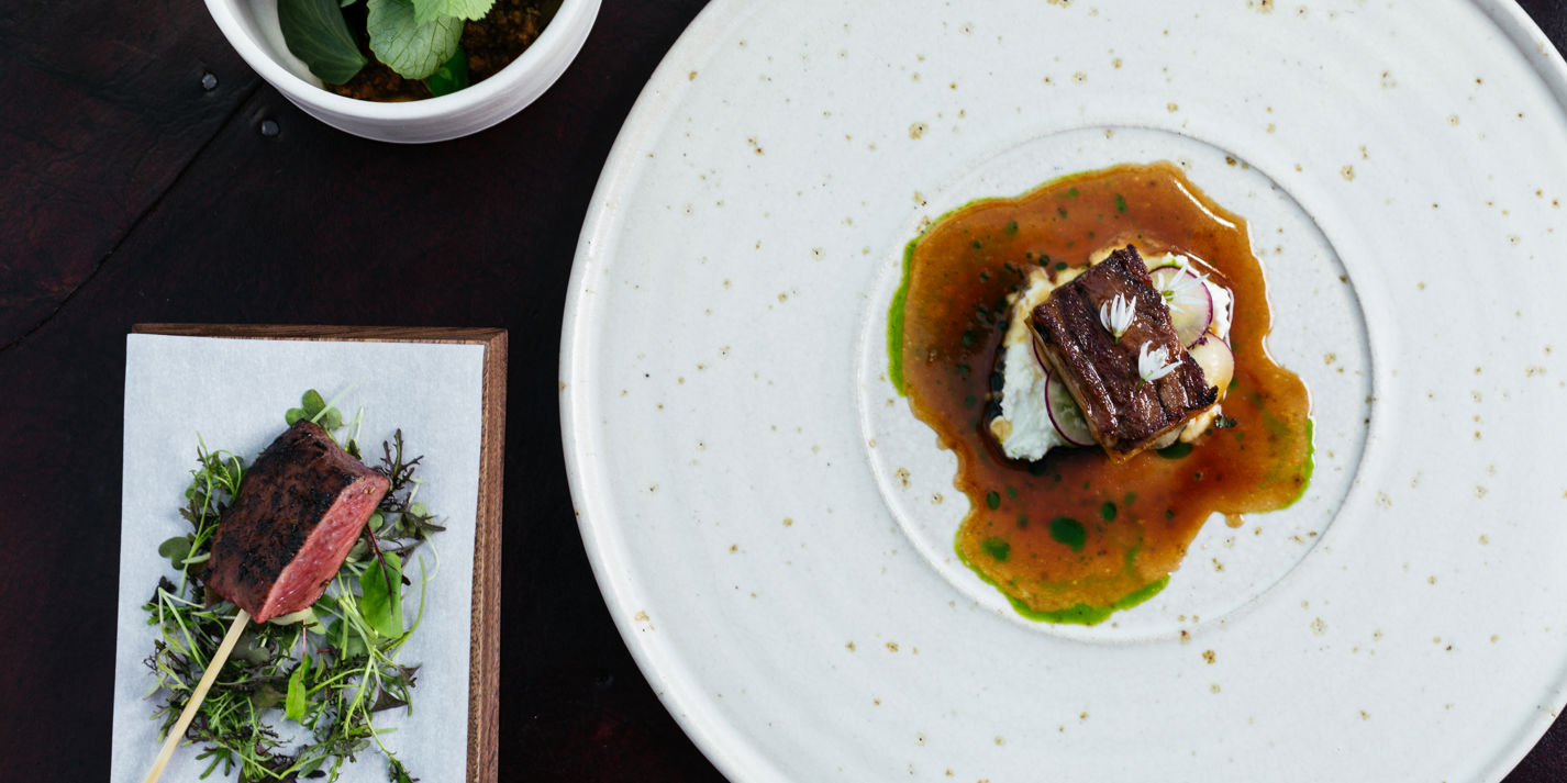 Pressed Lamb Shoulder with Loin Recipe Great British Chefs