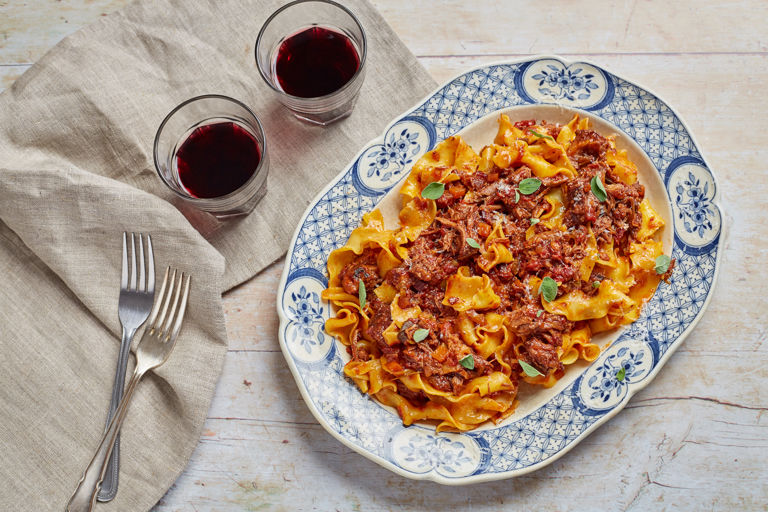 Pappardelle alla lepre - Pappardelle with hare ragu